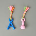 Kpm 21x7 cm Asorti Halatlı Köpek Oyuncağı