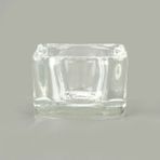 Kpm 5x3 cm Şeffaf Kristal Mumluk