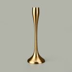 Kpm Golden Star 17 cm Sarı Şamdan