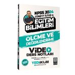 KPSS 2024 Eğitim Bilimleri Cüneyt İltuş ile Ölçme Ve Değerlendirme Video Ders Notları - Yediiklim Yayınları