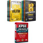 Kpss 2026 Genel Kültür Genel Yetenek Konu ve Soru Modüler Set - Lise Önlisans Konu Ant. Soru