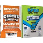 Kpss 2026 Ortaöğretim-Önlisans Coğrafya Konularına Göre Çıkmış Sorular + Lisans Optimum 5 Deneme