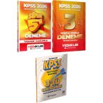 Kpss 2026 Süper 5 Deneme ve Fasikül Fasikül 3 Deneme - 3 Deneme