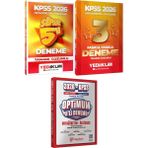 Kpss 2026 Süper 5 Deneme ve Fasikül Fasikül 3 Deneme - Optimum 5 Deneme