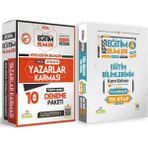 KPSS Eğitim Bilimleri Karakutu Tek Kitap ve 10'lu Yazarlar Karması Tamamı Çözümlü Deneme Paketi - İnformal Yayınları