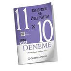 KPSS Eğitim Bilimleri Rehberlik ve Özel Eğitim 11x10 Deneme
