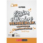 KPSS Eğitim Bilimleri Rehberlik ve Özel Eğitim Ders İzleme Defteri - Pegem Yayınları