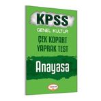 KPSS Genel Kültür Anayasa Çek Kopart Yaprak Test 2017 - kollektif