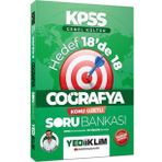 KPSS Genel Kültür Hedef 18'de 18 Coğrafya Konu Özetli Soru Bankası Hakan Bileyen Yediiklim Yayınları