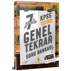 KPSS Genel Yetenek Genel Kültür 7 Günde Genel Tekrar Soru Bankası-Uzman Kariyer Yayınları