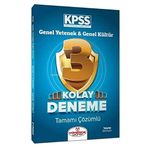 KPSS Genel Yetenek Genel Kültür Kolay 3 Deneme Çözümlü