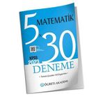 KPSS Genel Yetenek Genel Kültür Matematik 5x30 Deneme