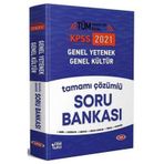KPSS Genel Yetenek Genel Kültür Tamamı Çözümlü Soru Bankası 2021-Data Yayınları