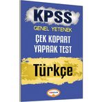 KPSS Genel Yetenek Türkçe Çek Kopart Yaprak Test 2017 - kollektif