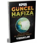 KPSS Güncel Hafıza Genel Kültür Güncel Olaylar 30 Deneme Çözümlü - Yediiklim Yayınları