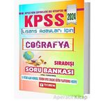 KPSS Lisans Coğrafya Sıradışı Soru Bankası