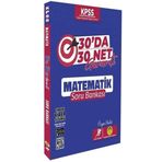 KPSS Matematik 30 da 30 Net Garanti Soru Bankası Video Çözümlü