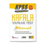 KPSS Matematik Öğreten Yaprak Test - Hoca Kafası Yayınları