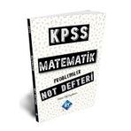 KPSS Matematik-Problemler Not Defteri-KR Akademi