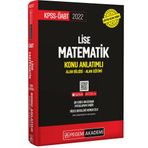 KPSS-ÖABT Lise Matematik Konu Anlatımı Alan Bilgisi - Alan Eğitimi (İadesiz) (Kapak değişebilir)