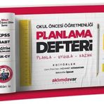 Kpss Öabt Okul Öncesi Öğretmenliği Planlama Defteri Aklımdavar Yayıncılık