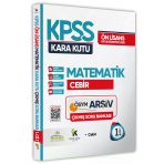 KPSS Önlisans-Ortaöğretim Matematiğin Kara Kutusu 1.Cilt ÖSYM Çıkmış Soru Bankası Dijital Çözümlü