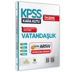 Kpss Önlisans-Ortaöğretim Vatandaşlık Kara Kutu Çıkmış Soru Bankası Konu Özetli Dijital Çözümlü
