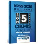 Kpss Önlisans Son 5 Sınav Çıkmış Sorular (2024 Soruları Dahil) 2026