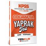 Kpss Ortaöğretim Önlisans Coğrafya Yaprak Test 2026