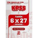 Kpss Tarih 6X27 Deneme Bigelio Yayıncılık