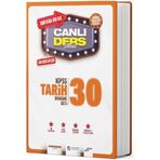 KPSS Tarih Canlı Ders Süper 30 Deneme Seti
