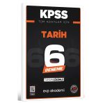 Kpss Tüm Adaylar İçin Tarih 6 Deneme Tamamı Çözümlü Evp Akademi