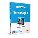 KPSS Vatandaşlık 40 Deneme Sınavı Data Yayınları