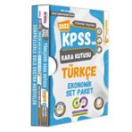 KPSS'nin Kara Kutusu Türkçe Ekonomik Set Paket Konu Özetli Dijital Çözümlü Çıkmış Soru Bankası - İnformal Yayınları