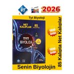 Kr Akademi 2025-2026 Tyt Biyoloji Senin Biyolojin Net Kalıplar Konu Anlatımlı Soru Bankası+ Kalem