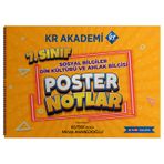 KR Akademi 7. Sınıf Sosyal Bilgiler Din Kültürü ve Ahlak Bilgisi Poster Notlar