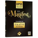 Kr Akademi Kpss Genel Yetenek Genel Kültür Manifest Soru Bankası Tek Kitap Çözümlü Kr Akademi