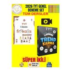 Kr Akademi Tyt Tüm Dersler 5 Frekans Deneme+Trend Karma Tyt 4 Genel Deneme Sınavı Set