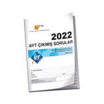 KR Akademi Yayınları - 2022 AYT Çıkmış Sorular Tıpkı Basım Kitapçığı