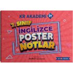 Kr Akademi Yayınları 7. Sınıf Ingilizce Poster Notlar (Ciltli)