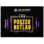 Kr Akademi Yayınları 8. Sınıf LGS Türkçe Poster Notlar