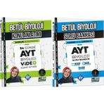 Kr Akademi Yayınları Betül Biyoloji 54 Günde Ayt Biyoloji Video Kamp Kitabı & Soru Bankası Seti