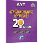Kr Akademi Yayınları Coğrafyanın Kodları AYT Coğrafya Çözümlü 20 Deneme Üniversite Hazırlık İçin