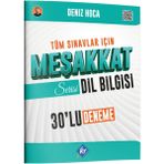 KR Akademi Yayınları Deniz Hoca Tüm Sınavlar İçin Meşakkat Serisi Dil Bilgisi 30&amp;#39;lu Deneme Sınavı