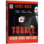 Kr Akademi Yayınları Deniz Hoca Tüm Sınavlar İçin Türkçe Video Ders Kitabı