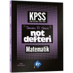 KR Akademi Yayınları KPSS Matematik Konu Anlatımı Not Defteri