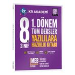 Kr Akademi Yayınları LGS 8. Sınıf 1. Dönem Tüm Dersler Yazılılara Hazırlık Kitabı