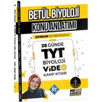 KR Akademi Yayınları - TYT Betül Biyoloji Konu Anlatımı 28 Günde Video Kamp Kitabı