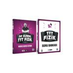 KR Akademi Yayınları VİP Fizik 50 Günde TYT Fizik Video Ders Kitabı ve TYT Fizik Soru Bankası Seti VİP Fizik Yayınları