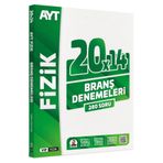 KR Akademi Yayınları VİP Fizik AYT Fizik Tamamı Video Çözümlü 20x14 Branş Denemeleri VİP Fizik Yayınları